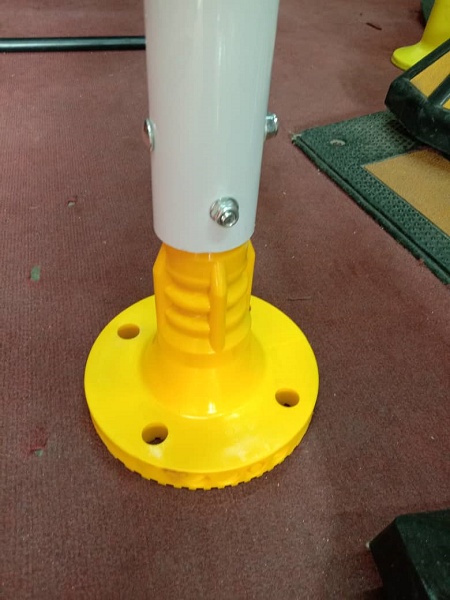 TPU FLEXIBLE DELINEATOR POST IN WHITE COLOUR (4)